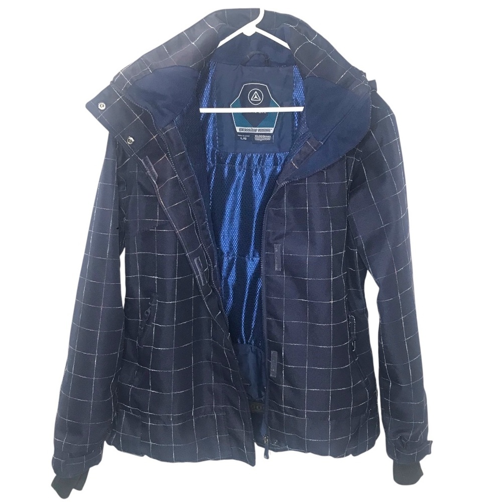 Powder Room Micro-Lite 10K/7K Ski Snowboard Jacket - Navy/Blue